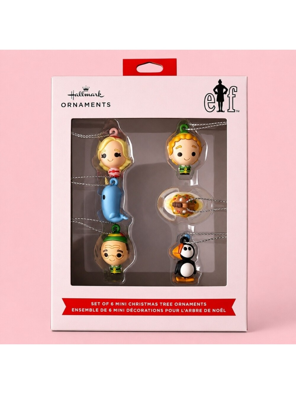 Christmas Buddy the Elf Mini Ornament Set